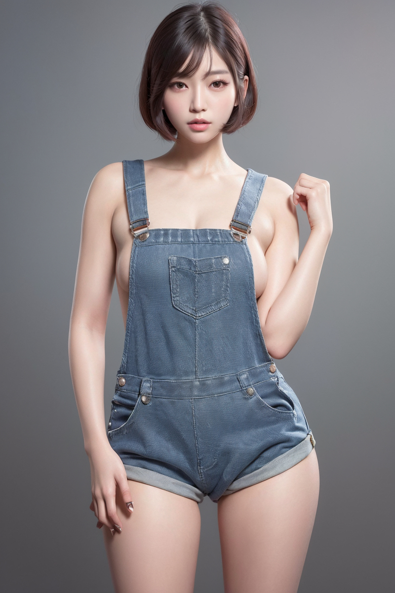 AI生成~NATSUNE_AIオーバーオール（工作服）-第1章-图片1