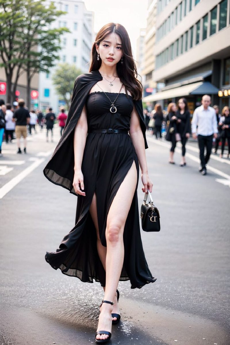 The Chic and Trendy Look of Korean AI Dream Girls on the Streets-第1章-图片11