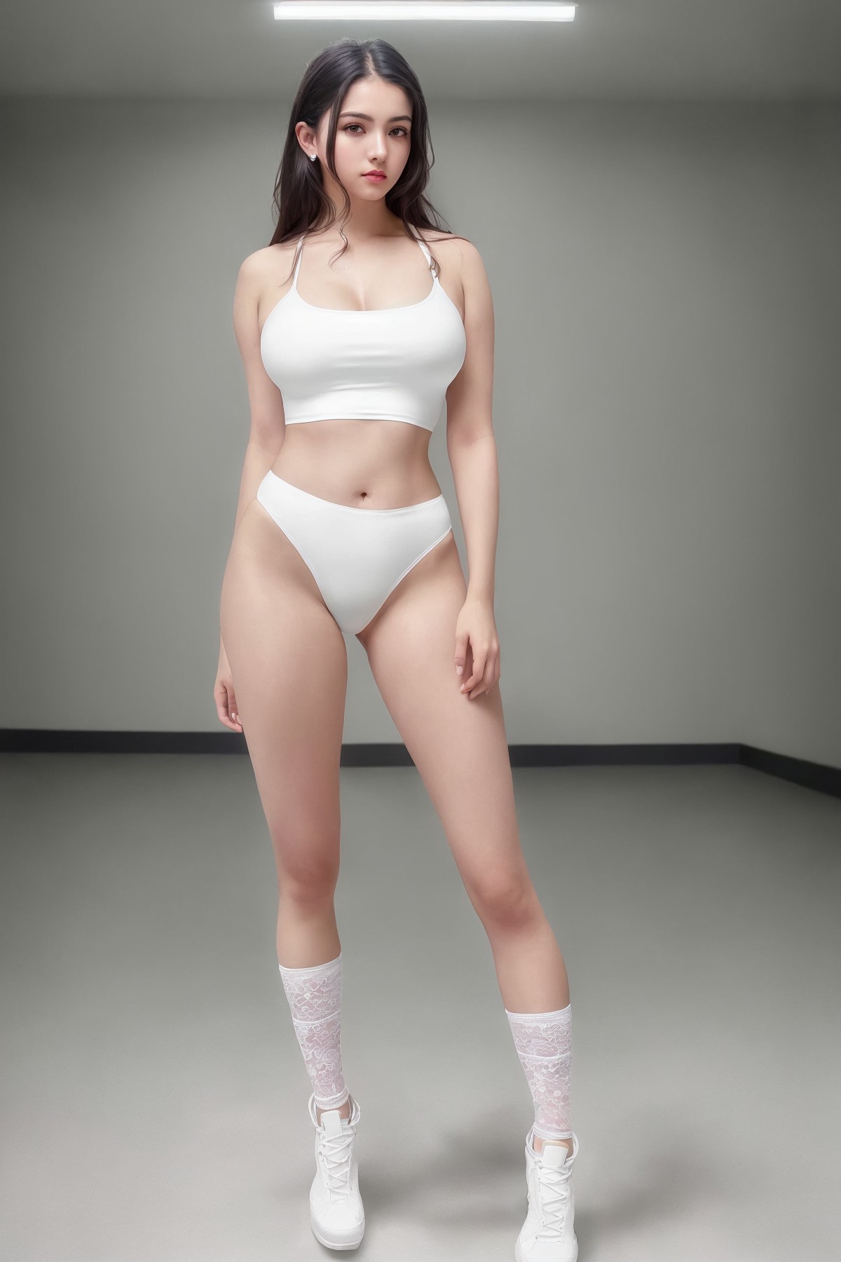 AIModel Vol.079 White Crop Top-第1章-图片6