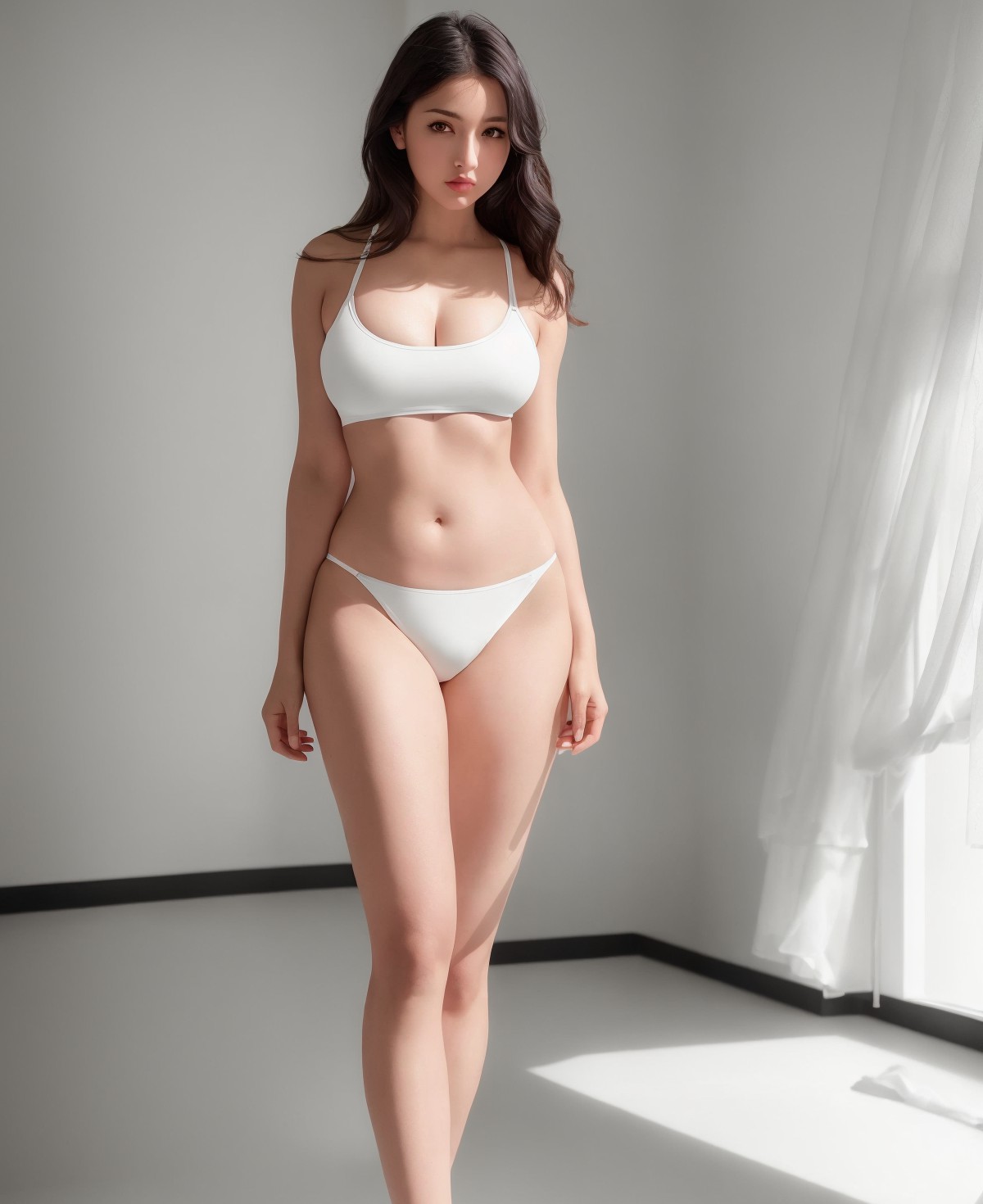 AIModel Vol.079 White Crop Top-第1章-图片12