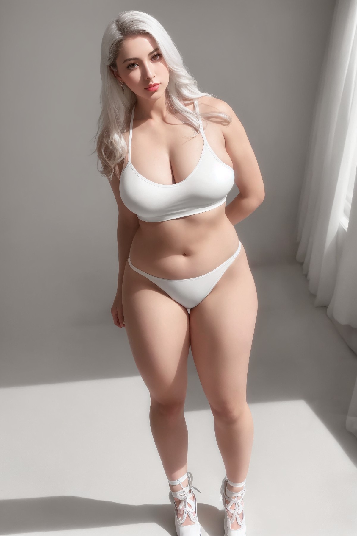 AIModel Vol.079 White Crop Top-第1章-图片14