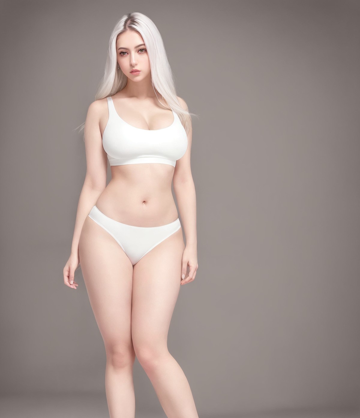 AIModel Vol.079 White Crop Top-第1章-图片34