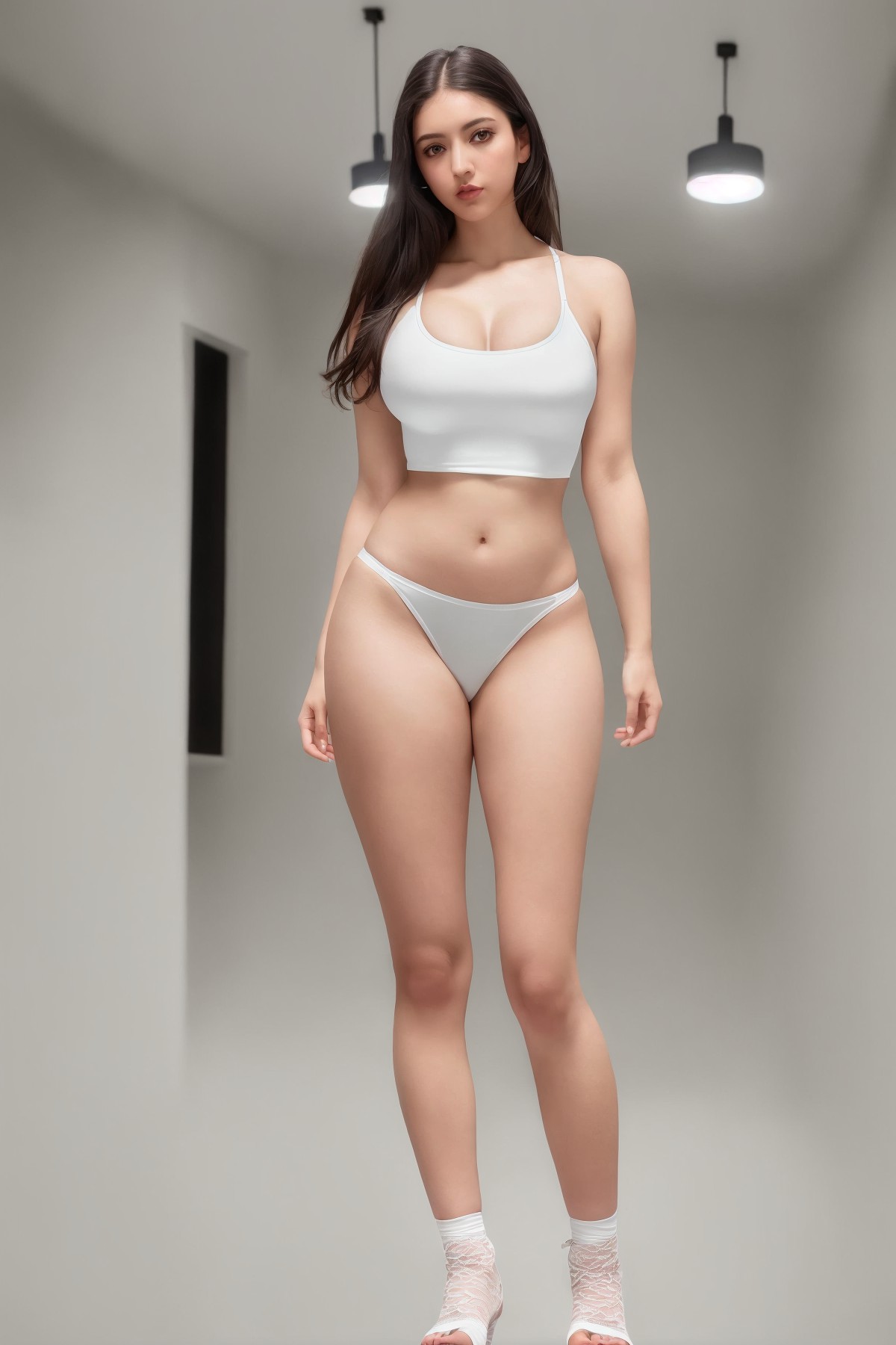 AIModel Vol.079 White Crop Top-第1章-图片33