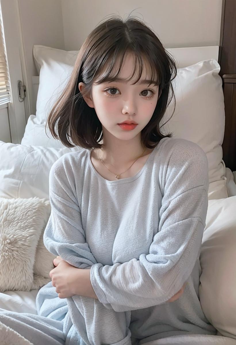 AI生成~AI OFUG彼女と一緒にパジャマパーティー〜（和她一起睡衣派對~）-第1章-图片2