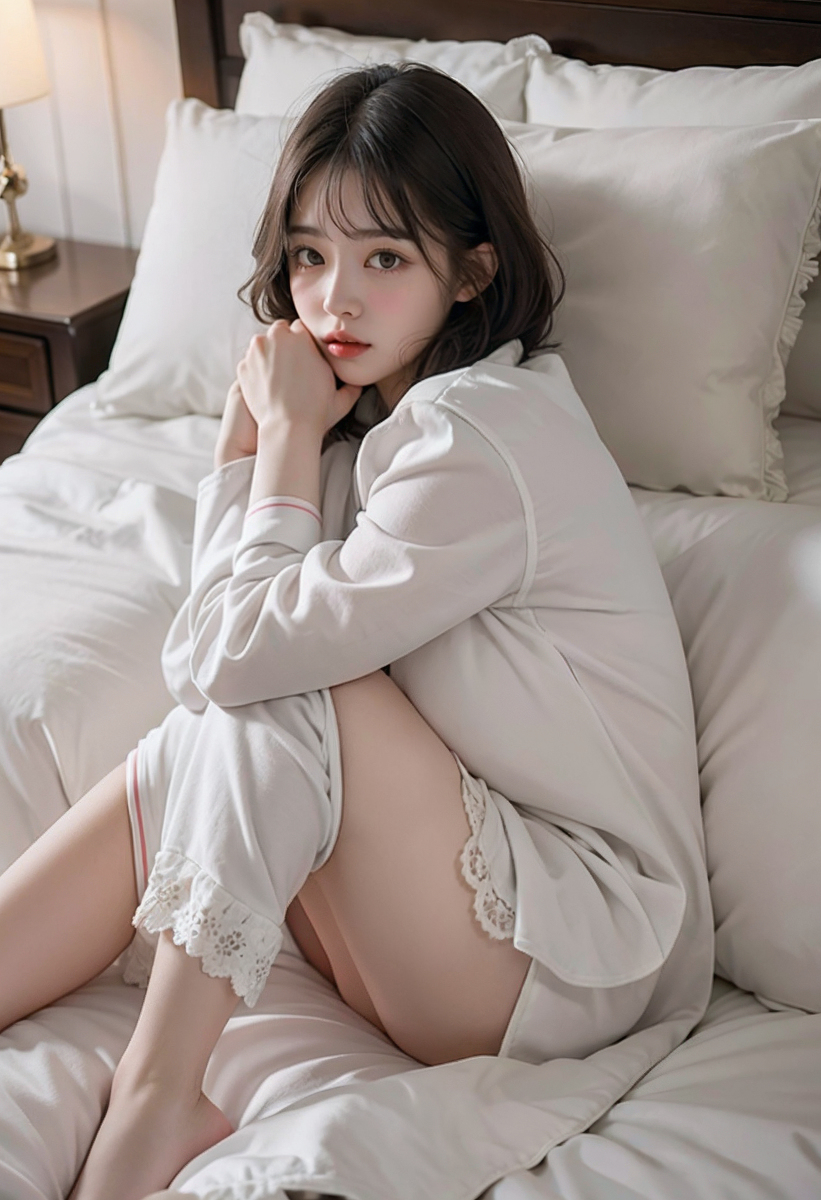 AI生成~AI OFUG彼女と一緒にパジャマパーティー〜（和她一起睡衣派對~）-第1章-图片8