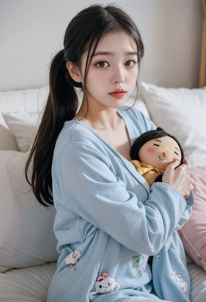 AI生成~AI OFUG彼女と一緒にパジャマパーティー〜（和她一起睡衣派對~）-第1章-图片11