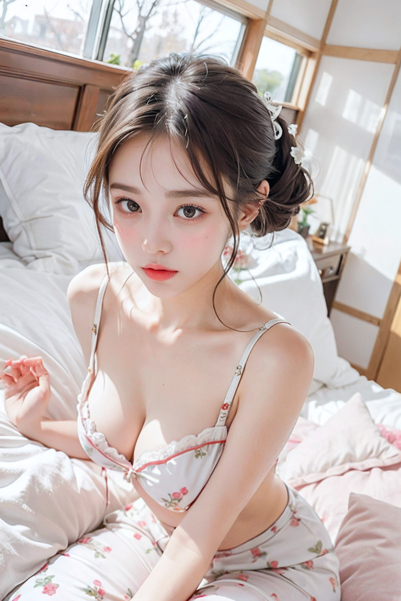 AI生成~AI OFUG彼女と一緒にパジャマパーティー〜（和她一起睡衣派對~）-第1章-图片47