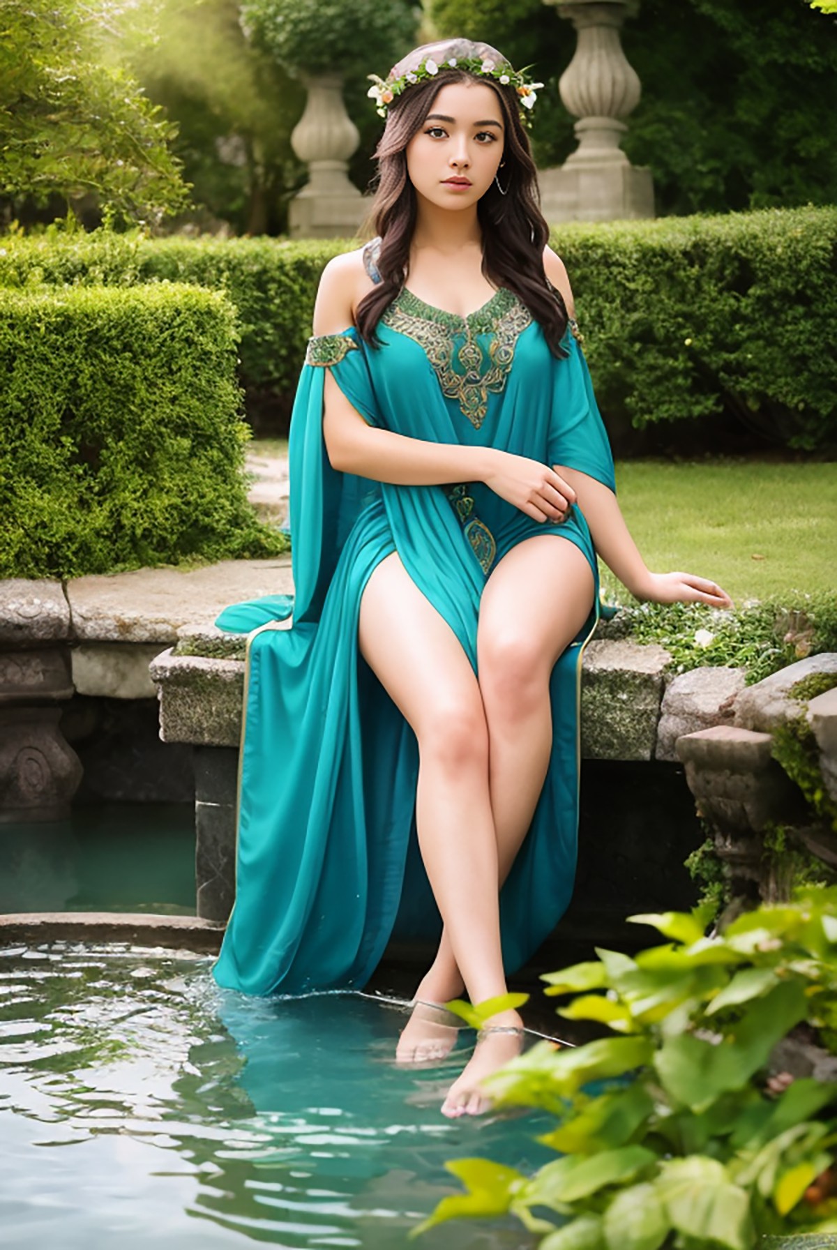 AIModel Vol.088 Beautiful Young Druid Goddess-第1章-图片4