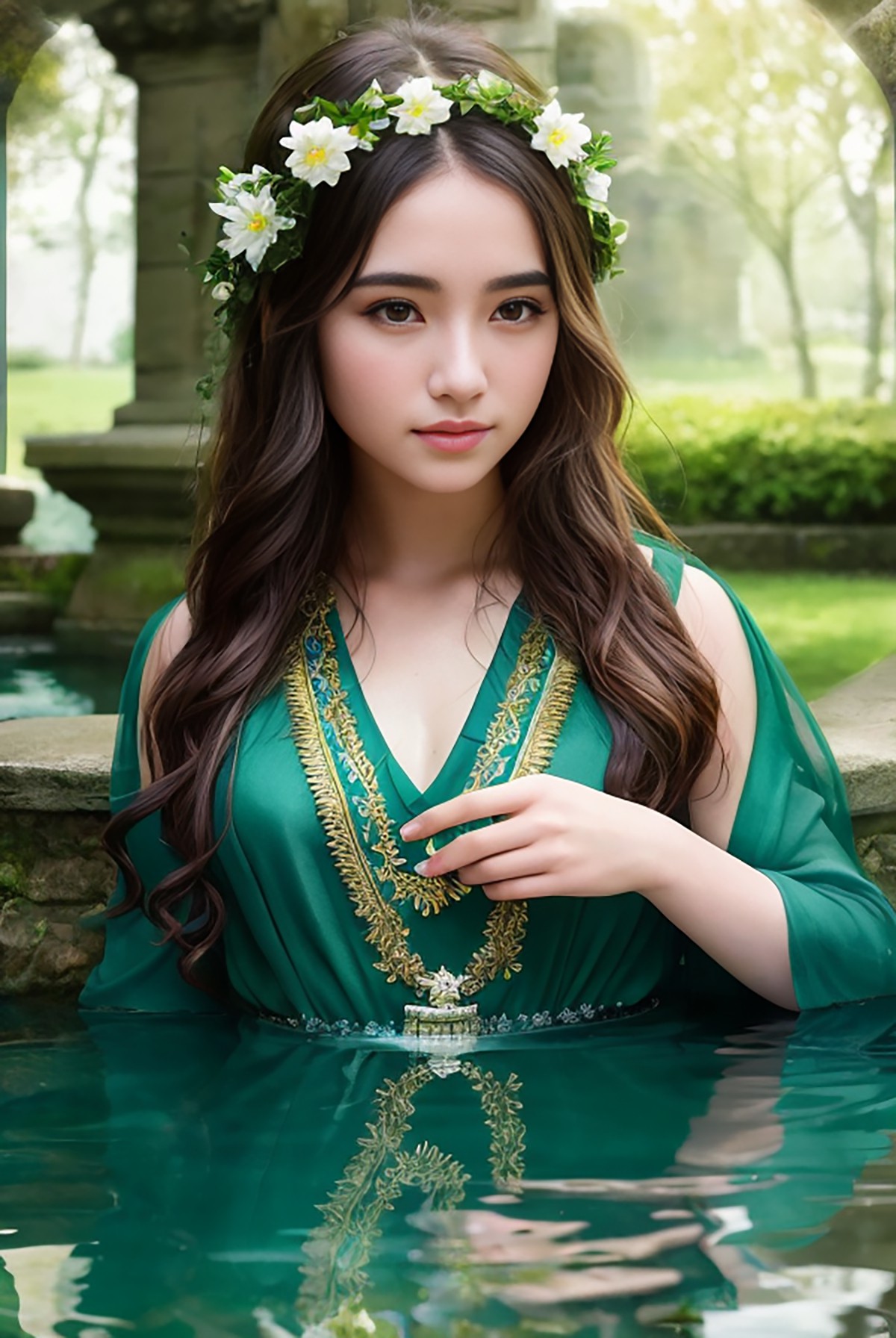 AIModel Vol.088 Beautiful Young Druid Goddess-第1章-图片13