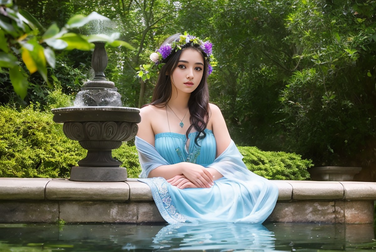 AIModel Vol.088 Beautiful Young Druid Goddess-第1章-图片39
