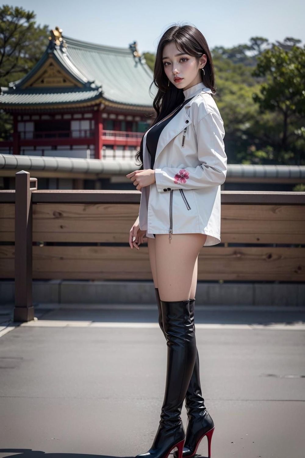 Day 10 Leather Bug Newbie) In front of Osaka Castle-第1章-图片3