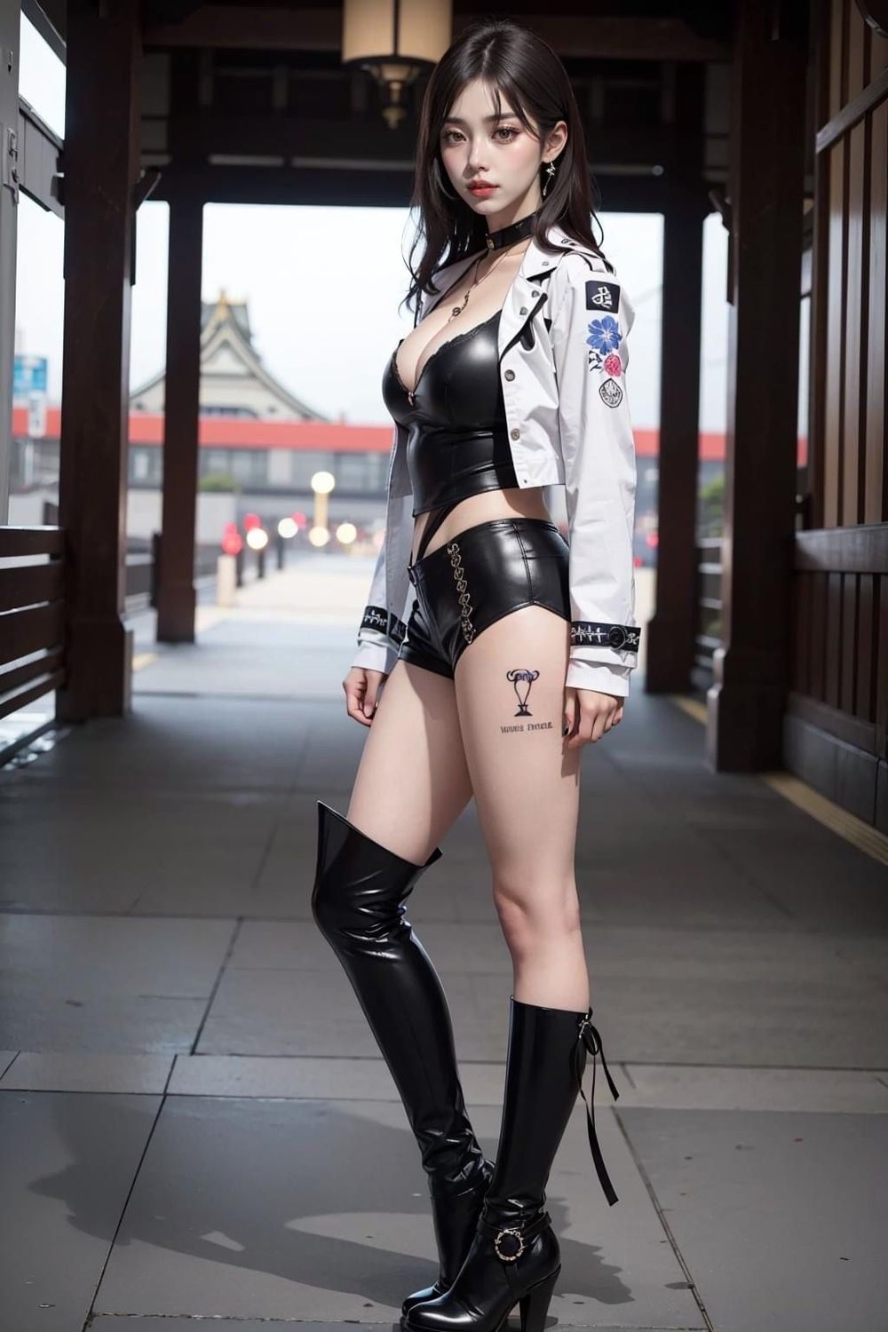 Day 10 Leather Bug Newbie) In front of Osaka Castle-第1章-图片12