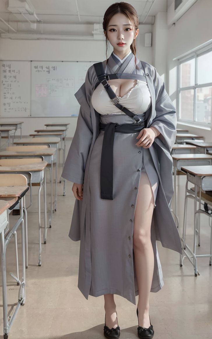 I put on a harness in a hanbok-第1章-图片2