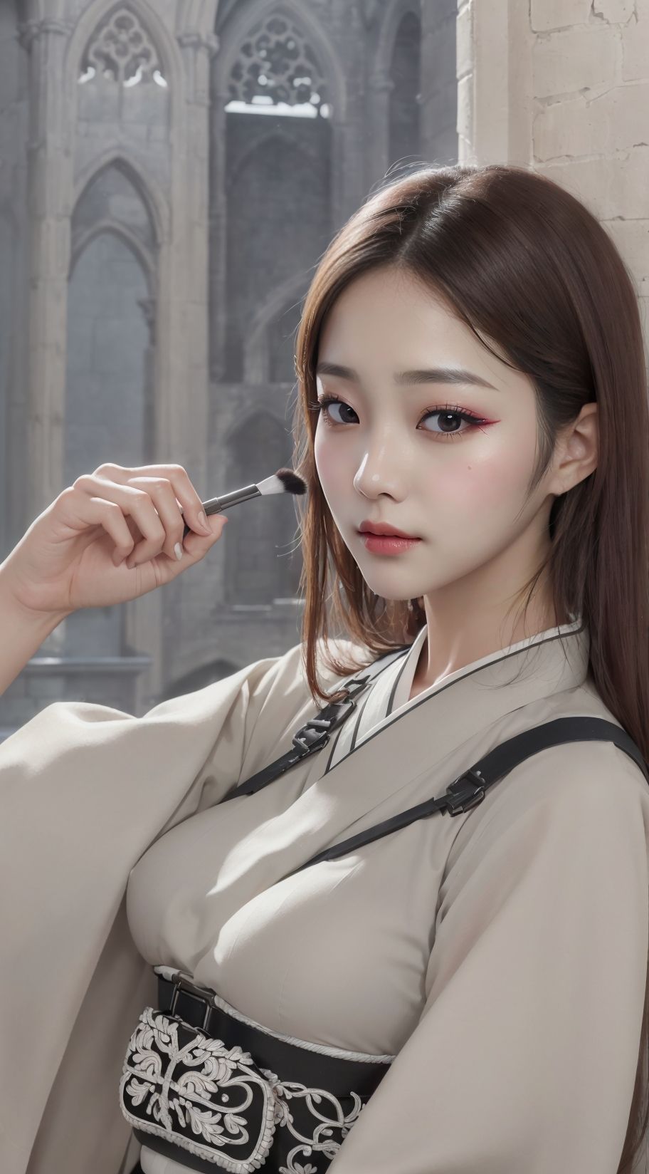 I put on a harness in a hanbok-第1章-图片8