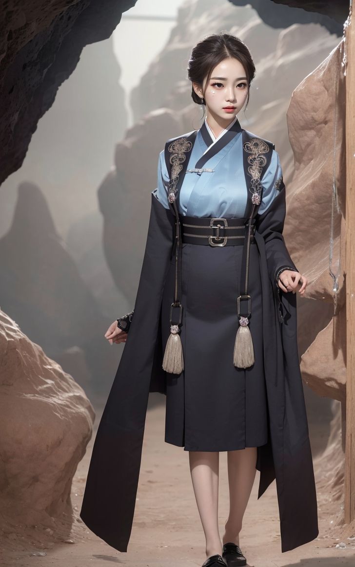 I put on a harness in a hanbok-第1章-图片9