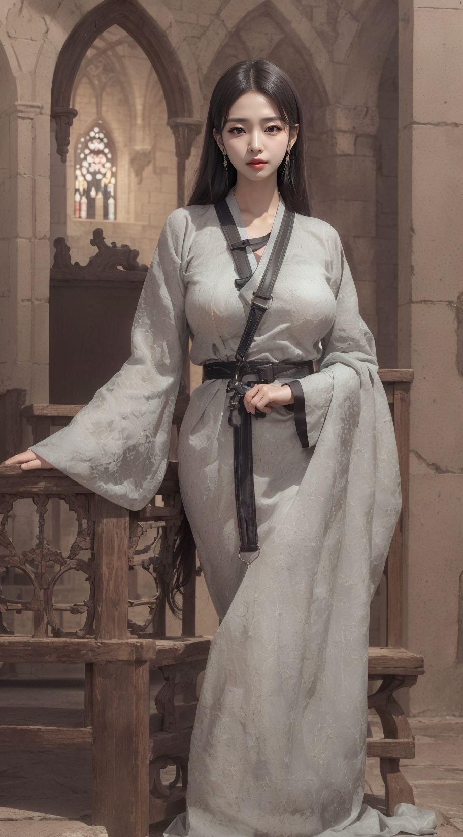 I put on a harness in a hanbok-第1章-图片32