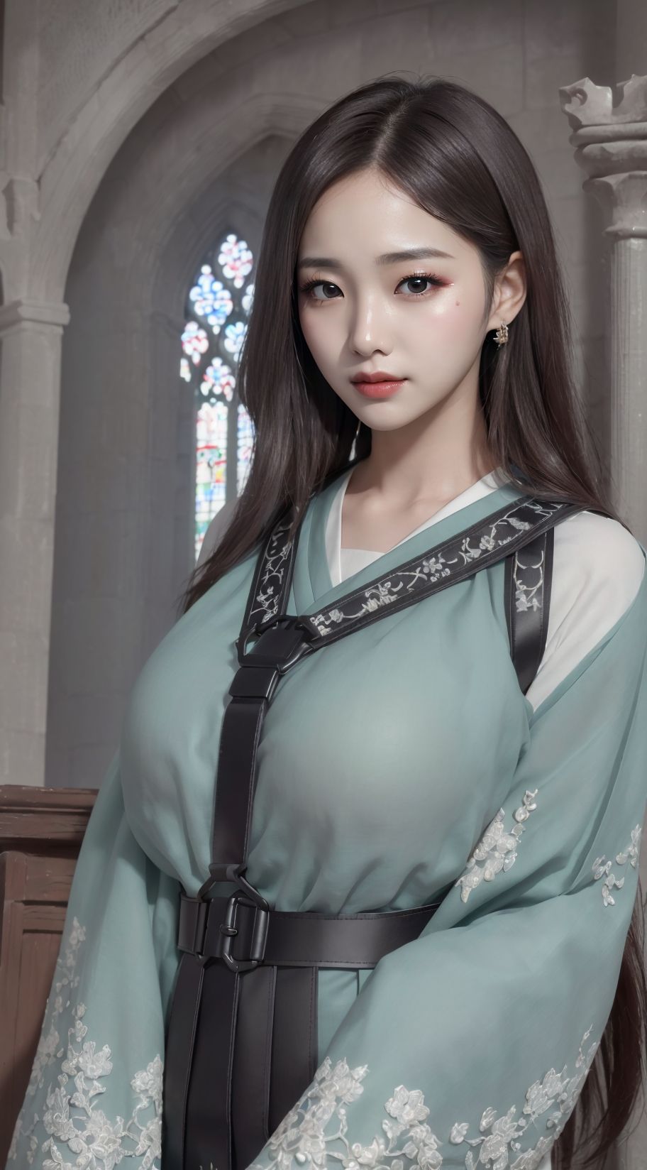 I put on a harness in a hanbok-第1章-图片37