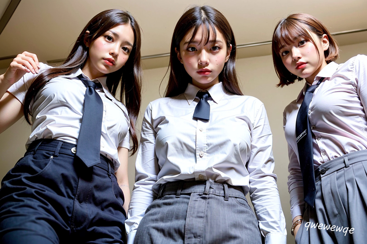 AI生成~qwewewqeAI  school girls / 女子校生-第1章-图片3