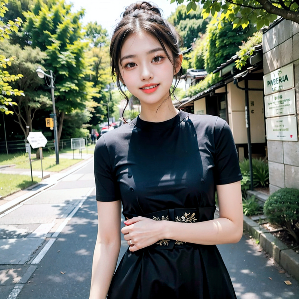 AI生成~AI OFUG彼女とキャンパスデート（和她的校園約會）-第1章-图片6