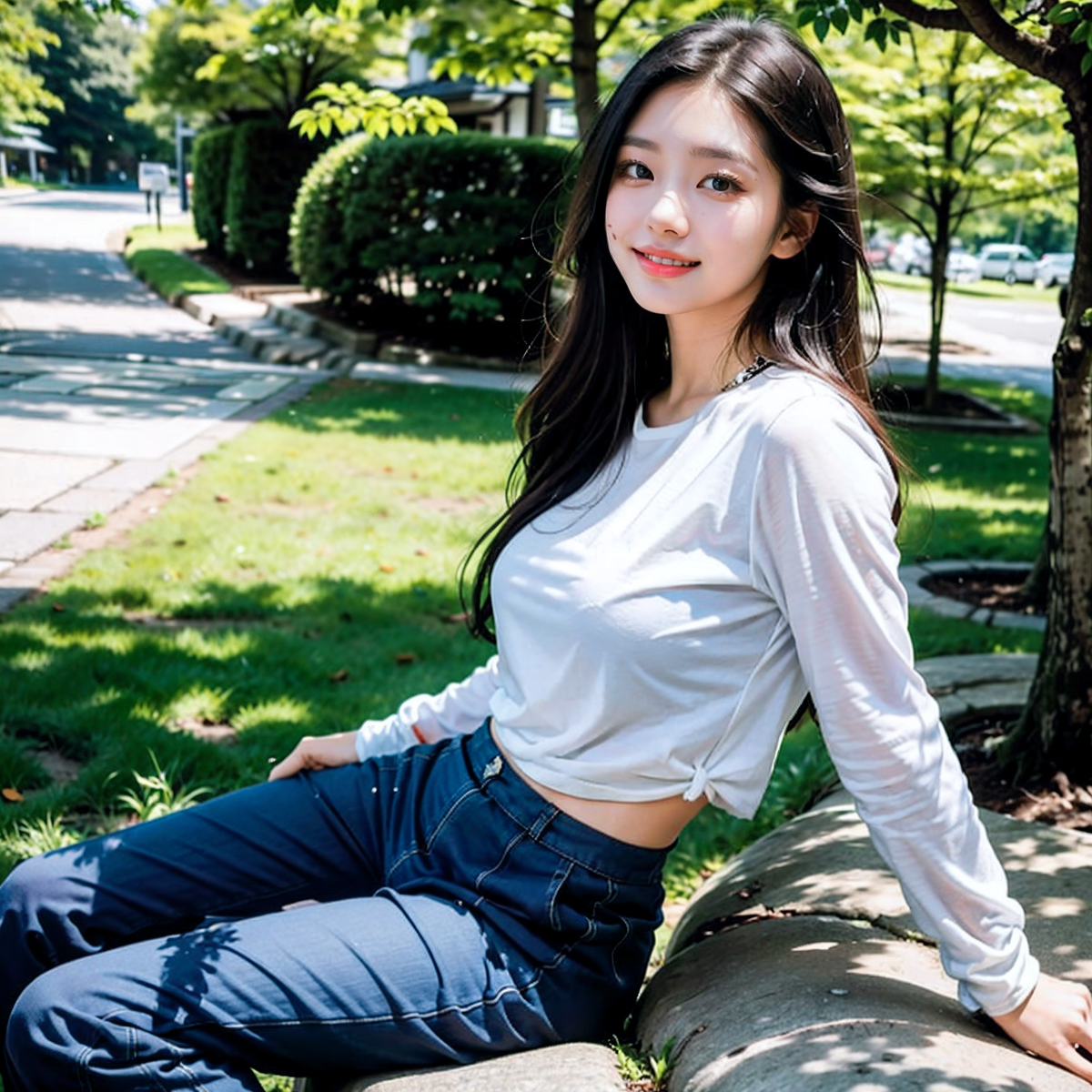 AI生成~AI OFUG彼女とキャンパスデート（和她的校園約會）-第1章-图片9