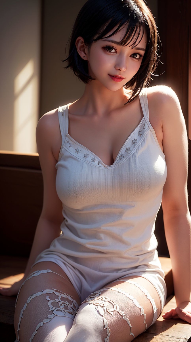 AI生成~Chrisshort hair girls-第1章-图片6