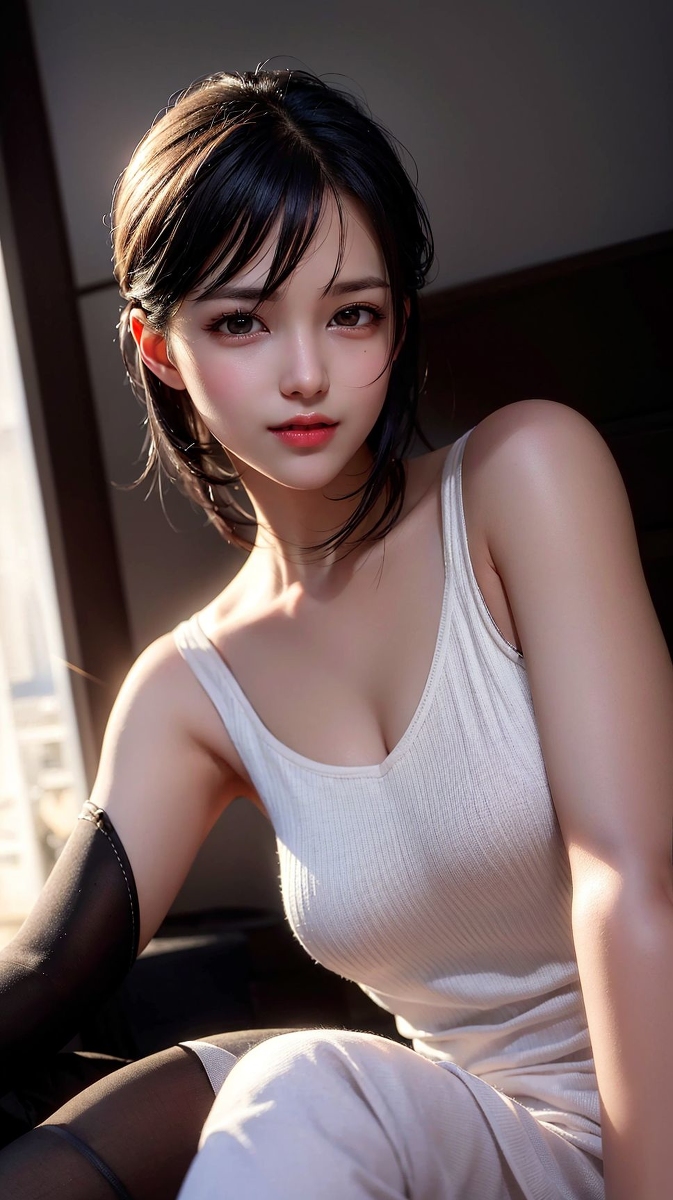 AI生成~Chrisshort hair girls-第1章-图片13