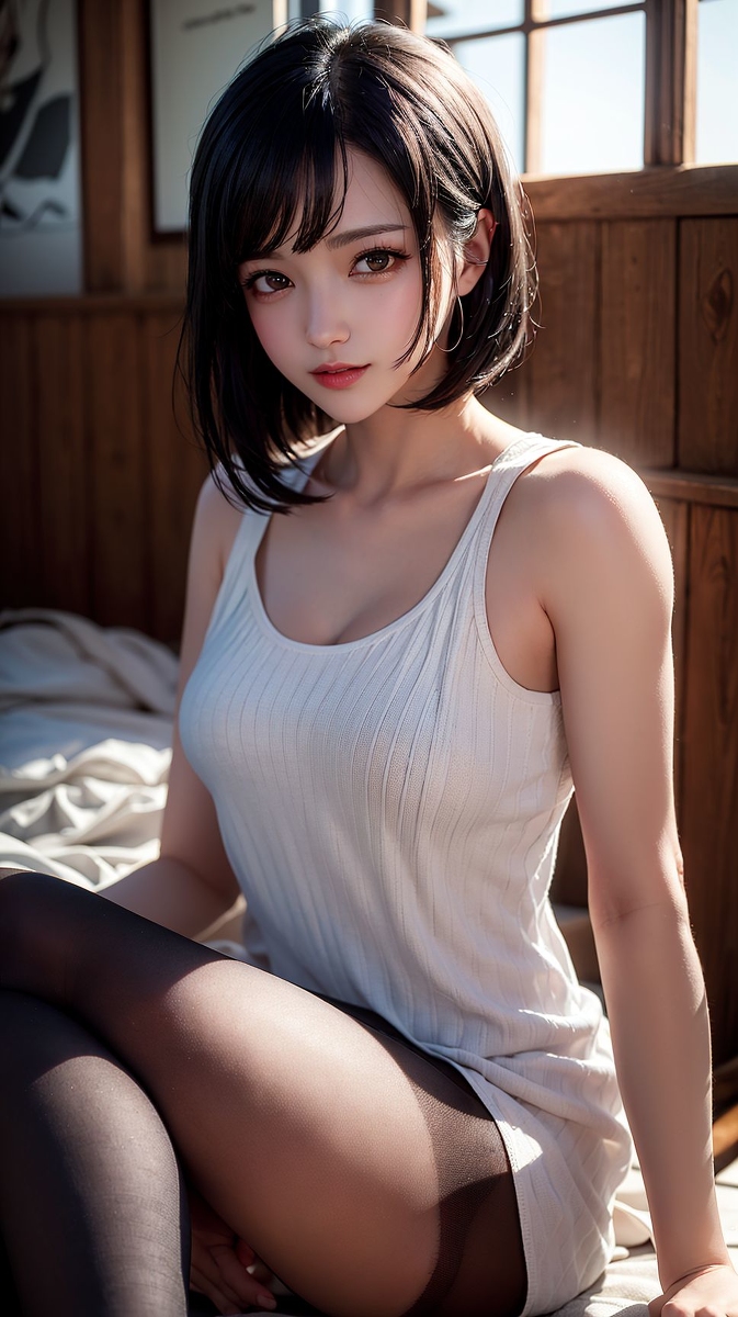 AI生成~Chrisshort hair girls-第1章-图片23
