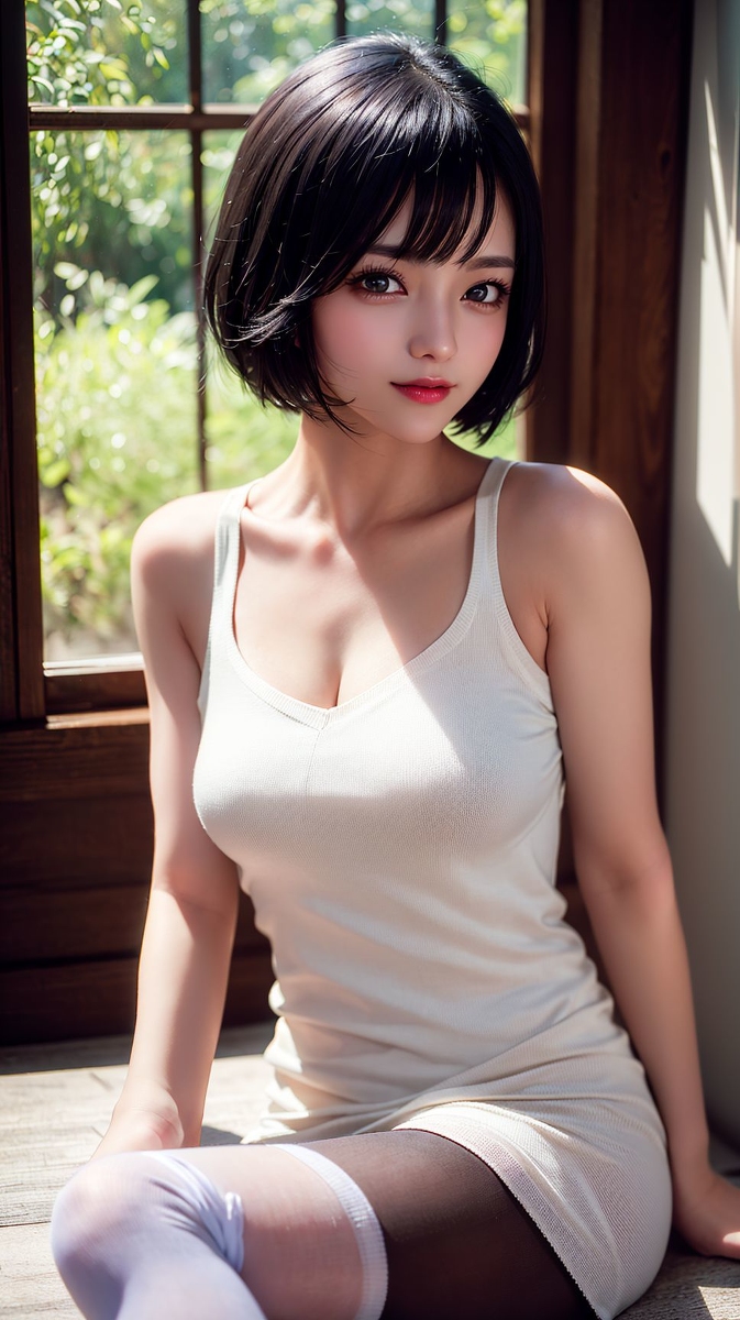 AI生成~Chrisshort hair girls-第1章-图片60