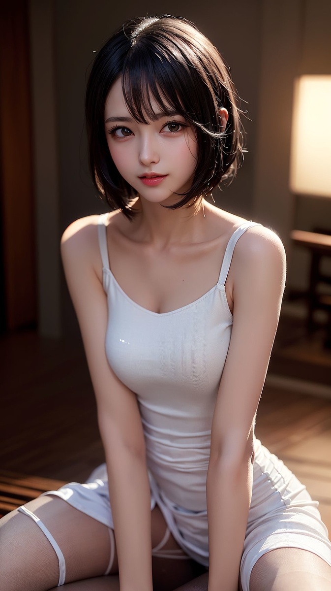 AI生成~Chrisshort hair girls-第1章-图片78
