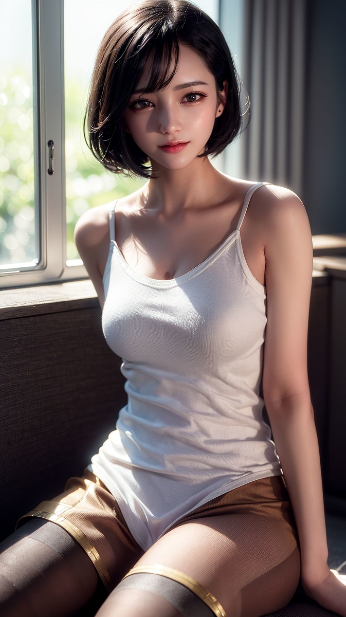 AI生成~Chrisshort hair girls-第1章-图片83