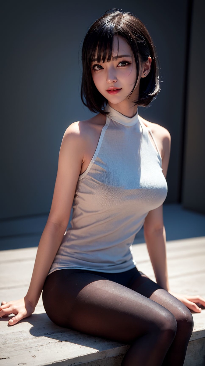 AI生成~Chrisshort hair girls-第1章-图片86