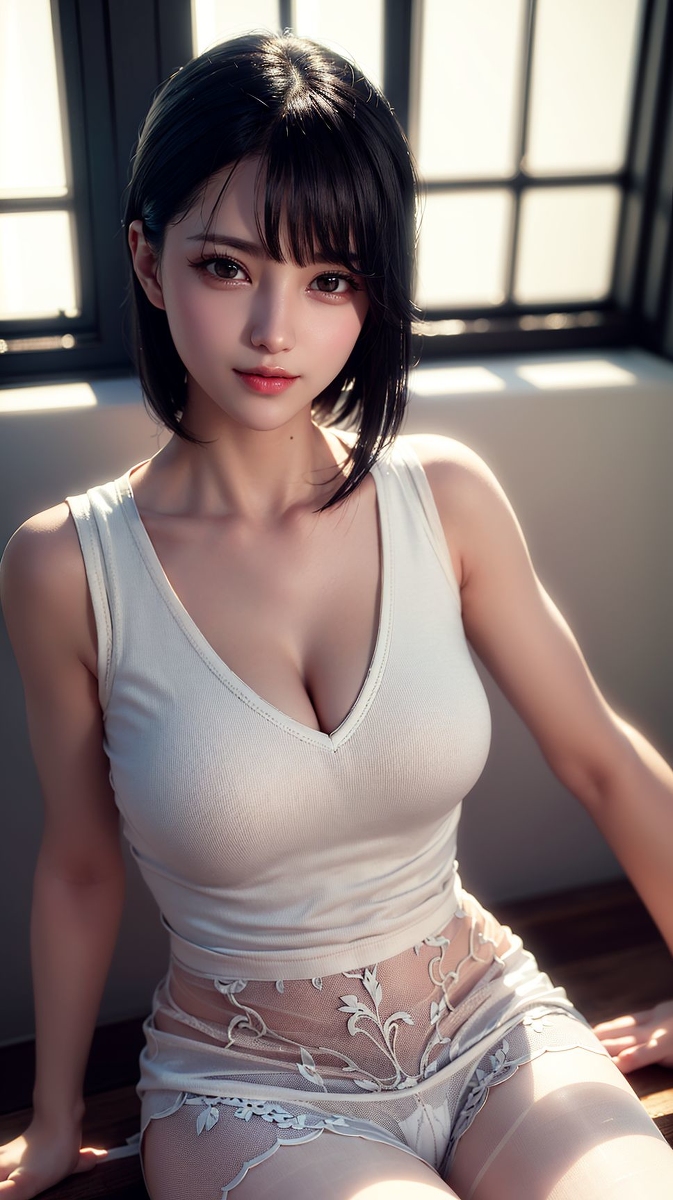 AI生成~Chrisshort hair girls-第1章-图片92