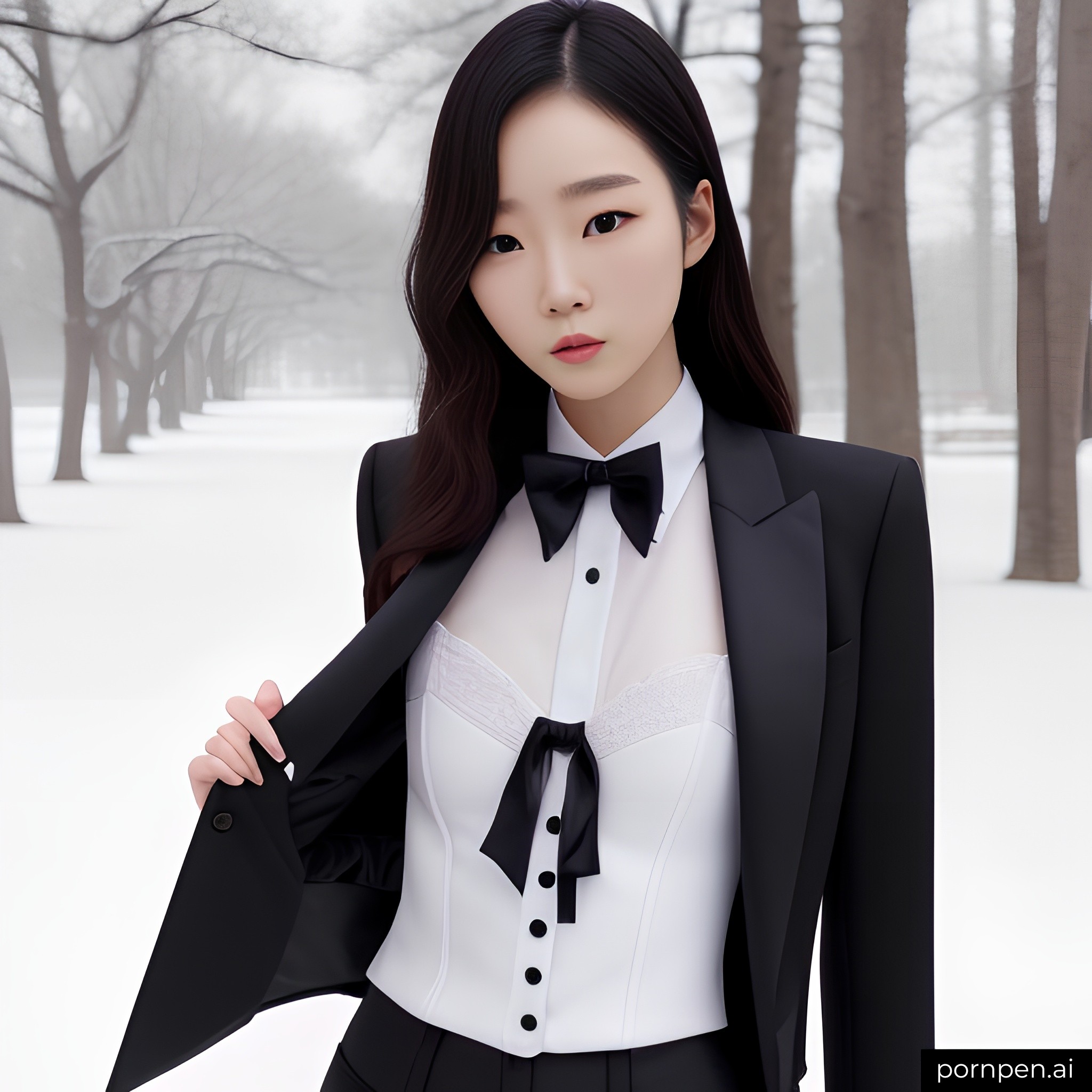 Korean girl AI generated-第1章-图片5