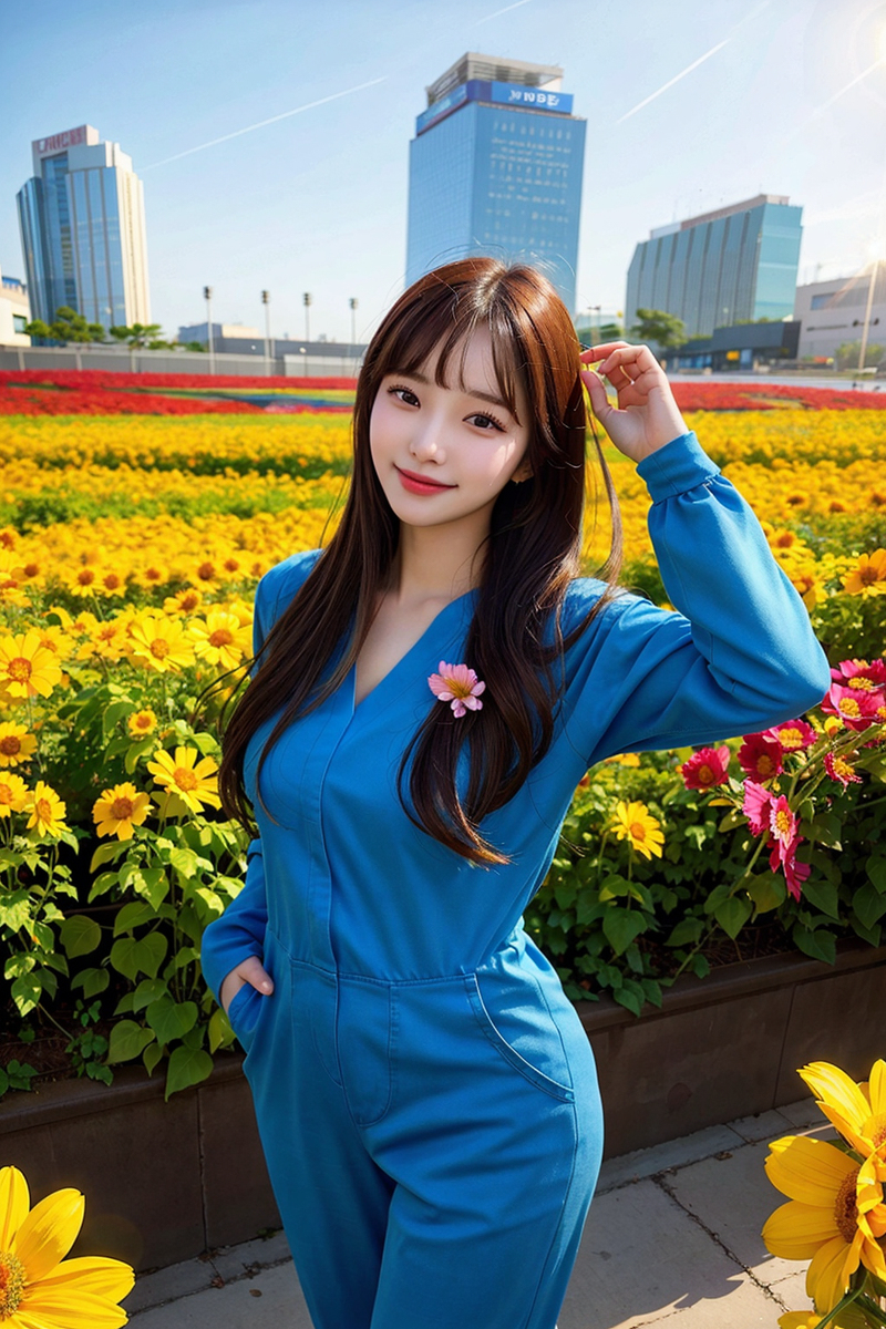 AI生成~NATSUNE_AIVneck Jumpsuit（V 領連衣褲）-第1章-图片4
