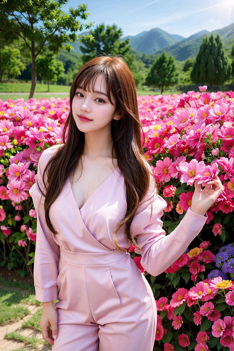 AI生成~NATSUNE_AIVneck Jumpsuit（V 領連衣褲）-第1章-图片8