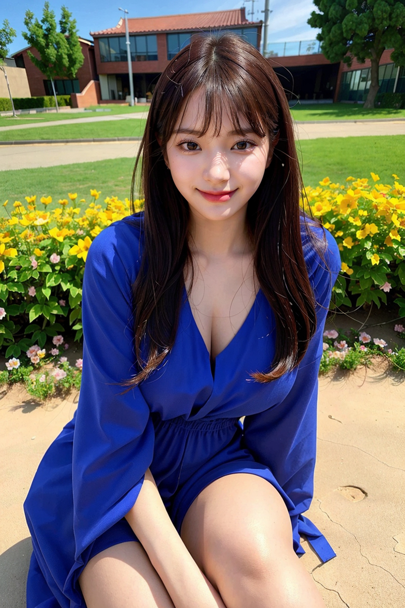 AI生成~NATSUNE_AIVneck Jumpsuit（V 領連衣褲）-第1章-图片14