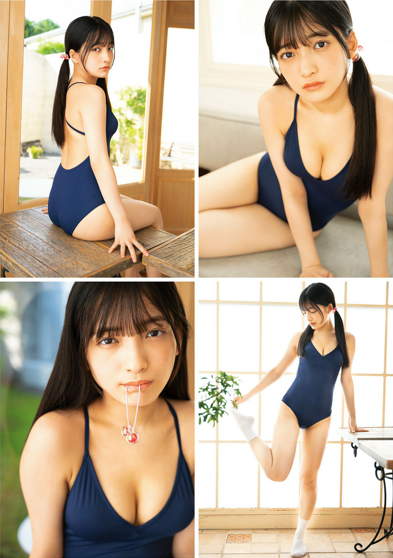 虹のコンキスタドール 蛭田愛梨の水著グラビア2023/5/21追加 ここから-第1章-图片3