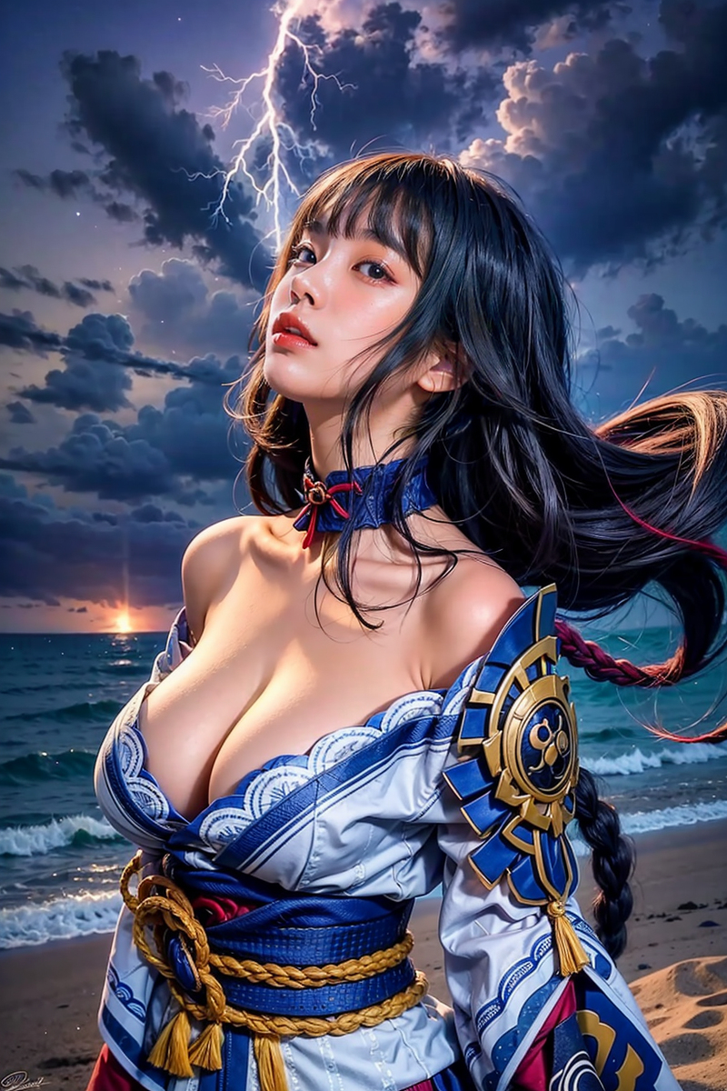 AI生成~AI OFUG彼女の雷電將軍コスプレ-第1章-图片11