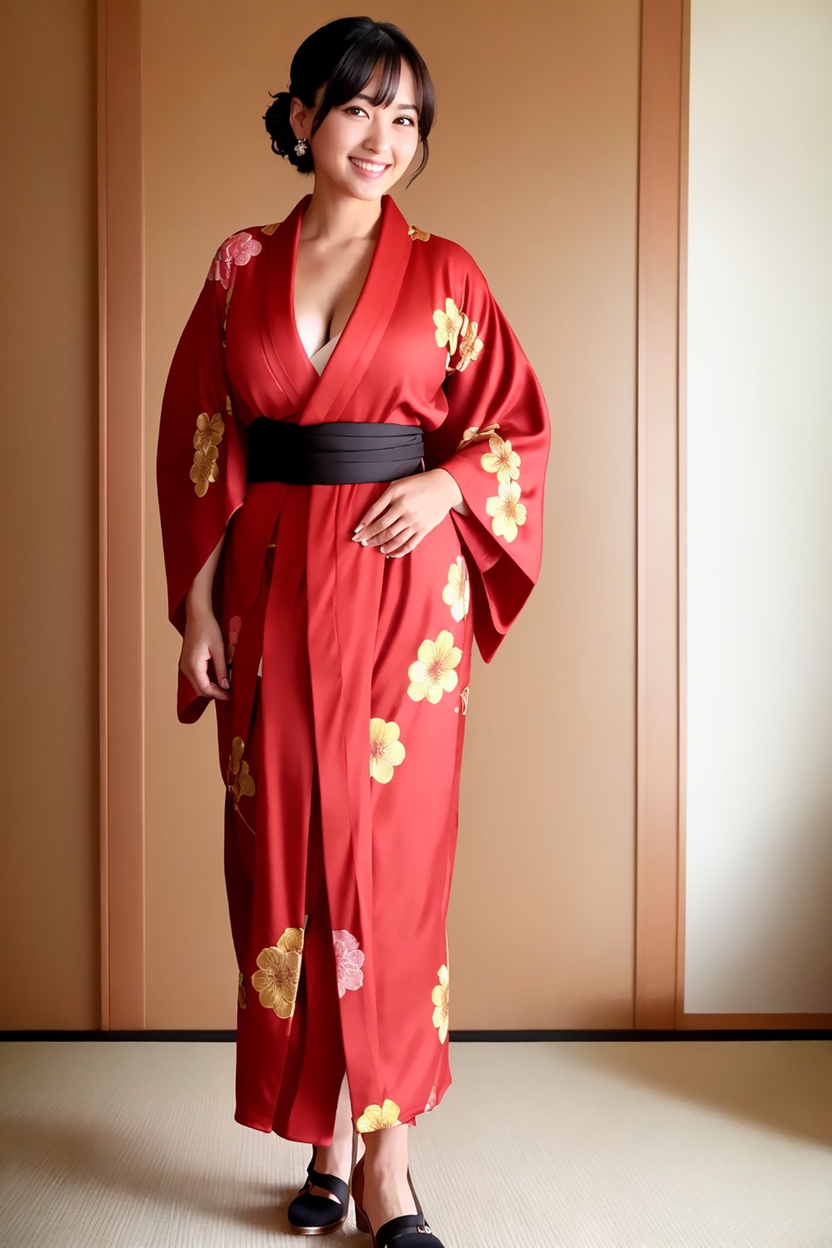 AIModel Vol.126 Silk Pastel Kimono-第1章-图片5