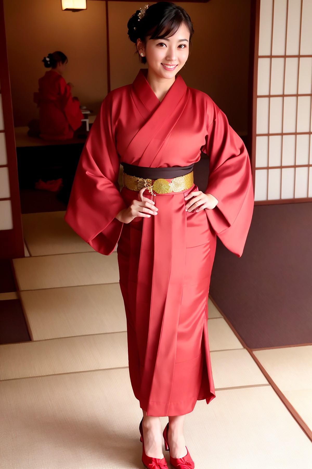 AIModel Vol.126 Silk Pastel Kimono-第1章-图片8