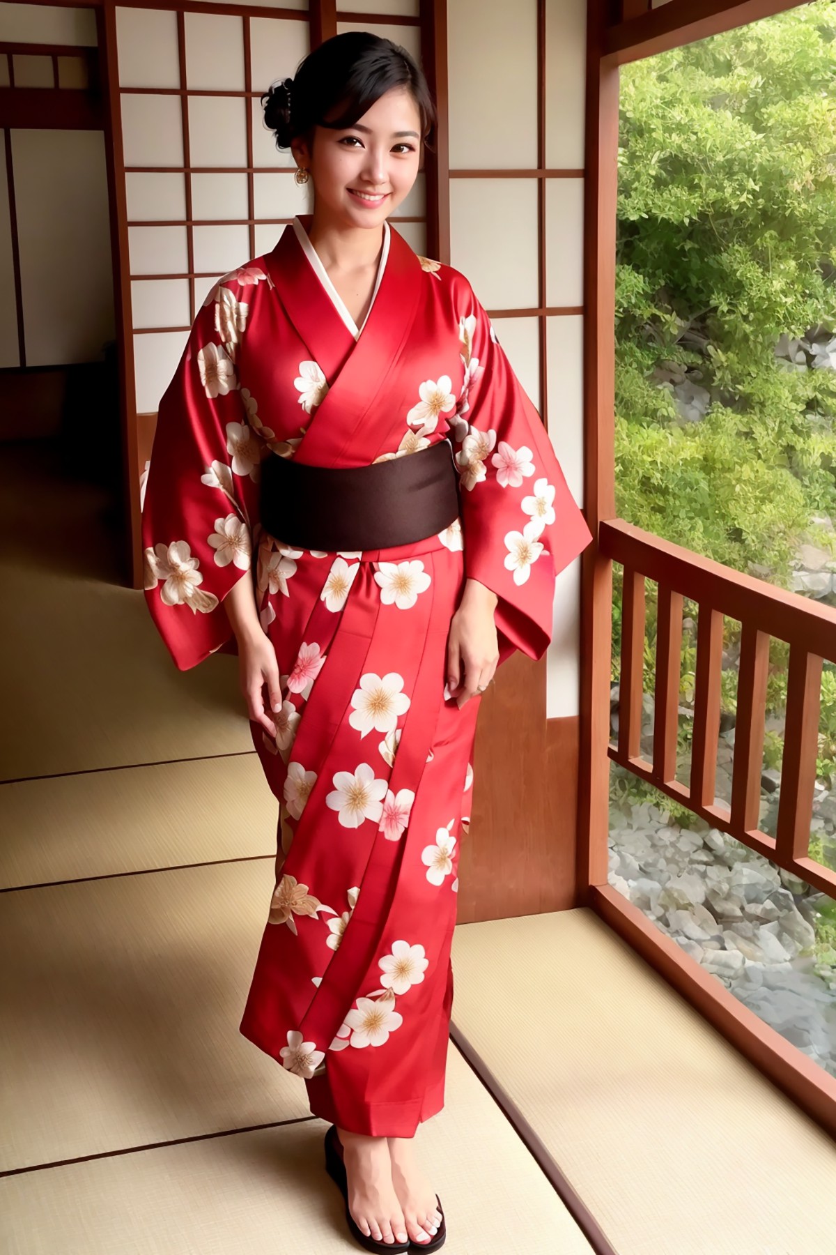 AIModel Vol.126 Silk Pastel Kimono-第1章-图片7