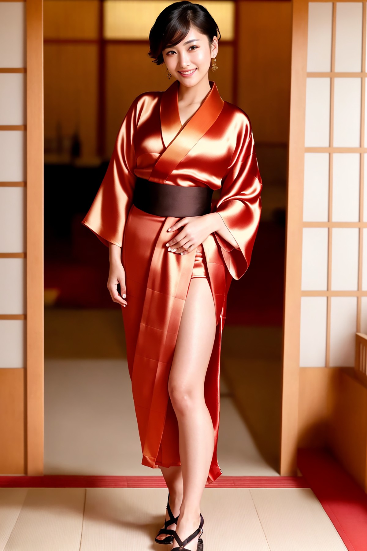 AIModel Vol.126 Silk Pastel Kimono-第1章-图片16