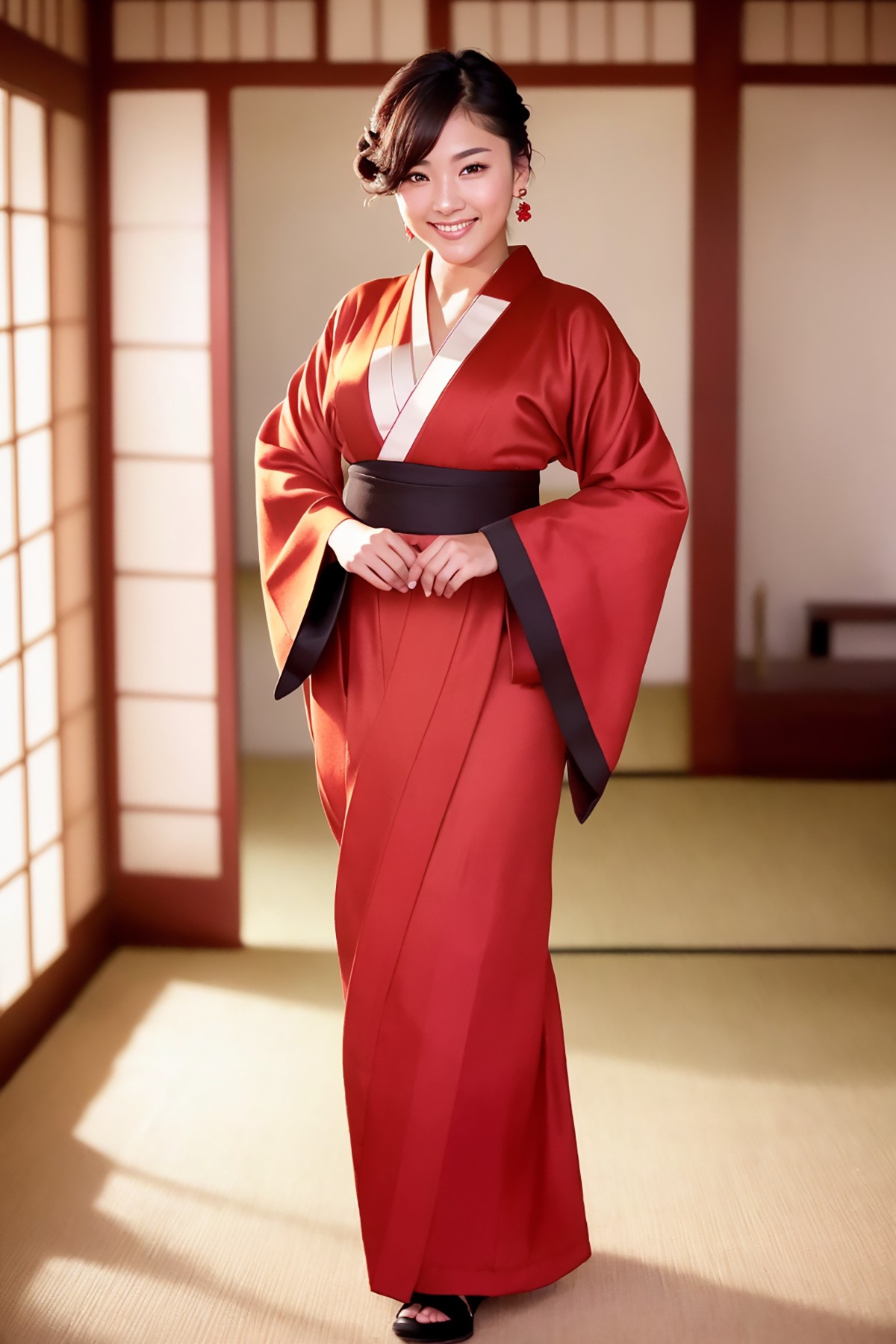 AIModel Vol.126 Silk Pastel Kimono-第1章-图片19