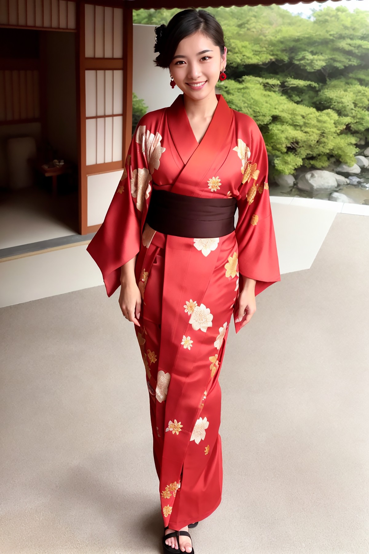 AIModel Vol.126 Silk Pastel Kimono-第1章-图片23