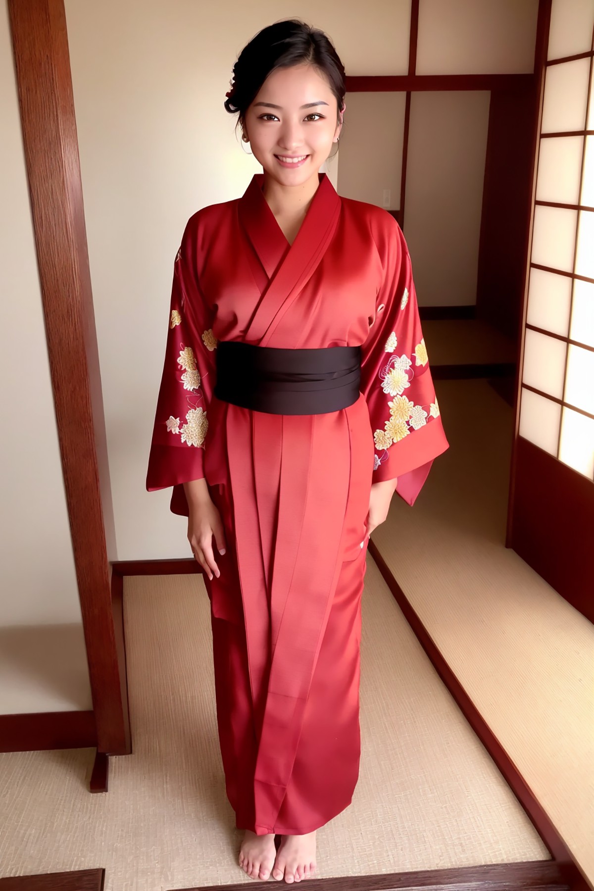 AIModel Vol.126 Silk Pastel Kimono-第1章-图片24
