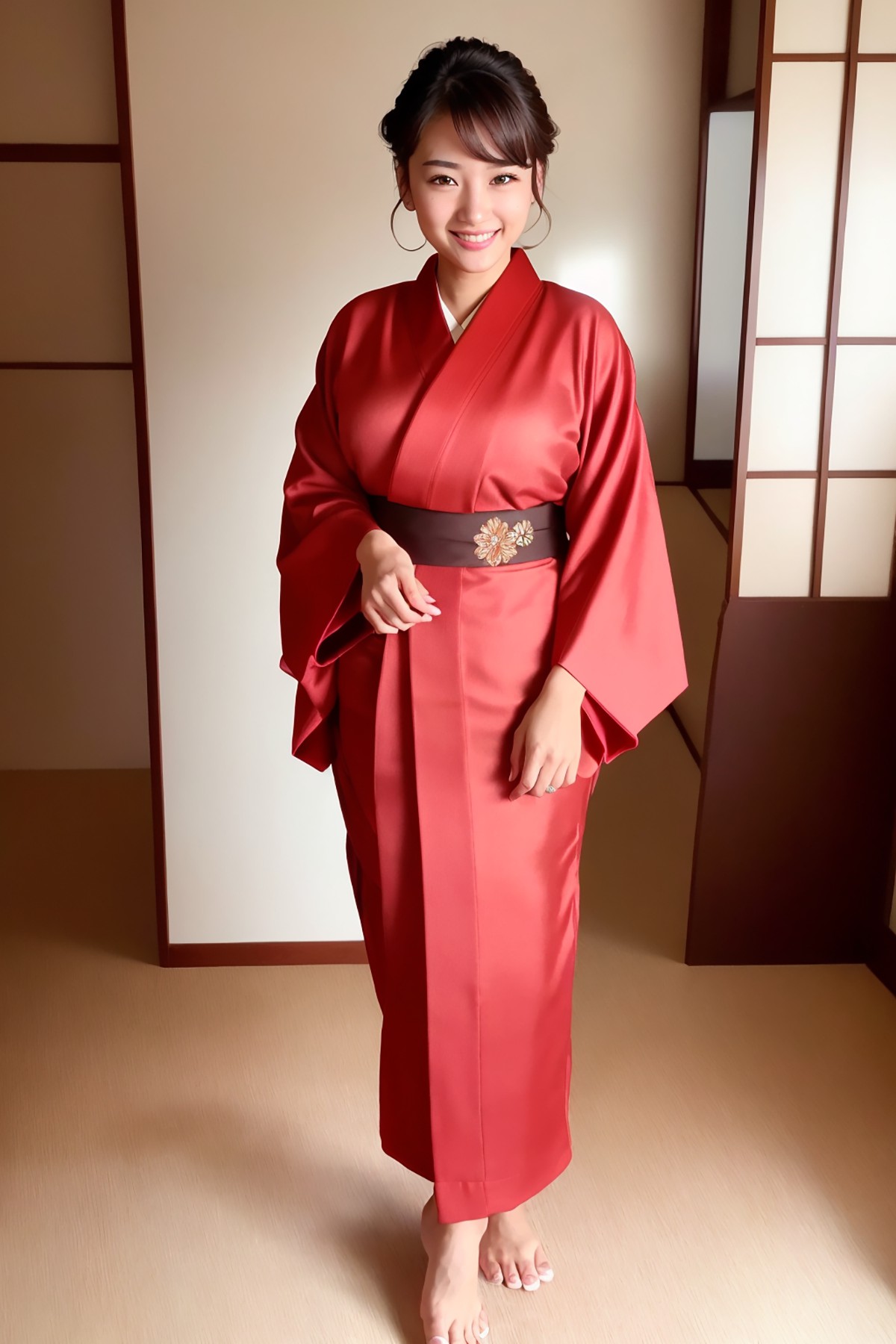 AIModel Vol.126 Silk Pastel Kimono-第1章-图片25