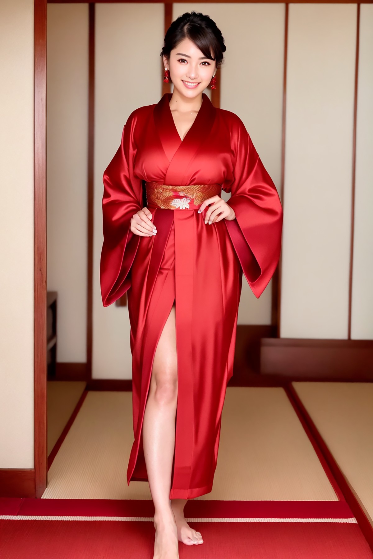 AIModel Vol.126 Silk Pastel Kimono-第1章-图片28