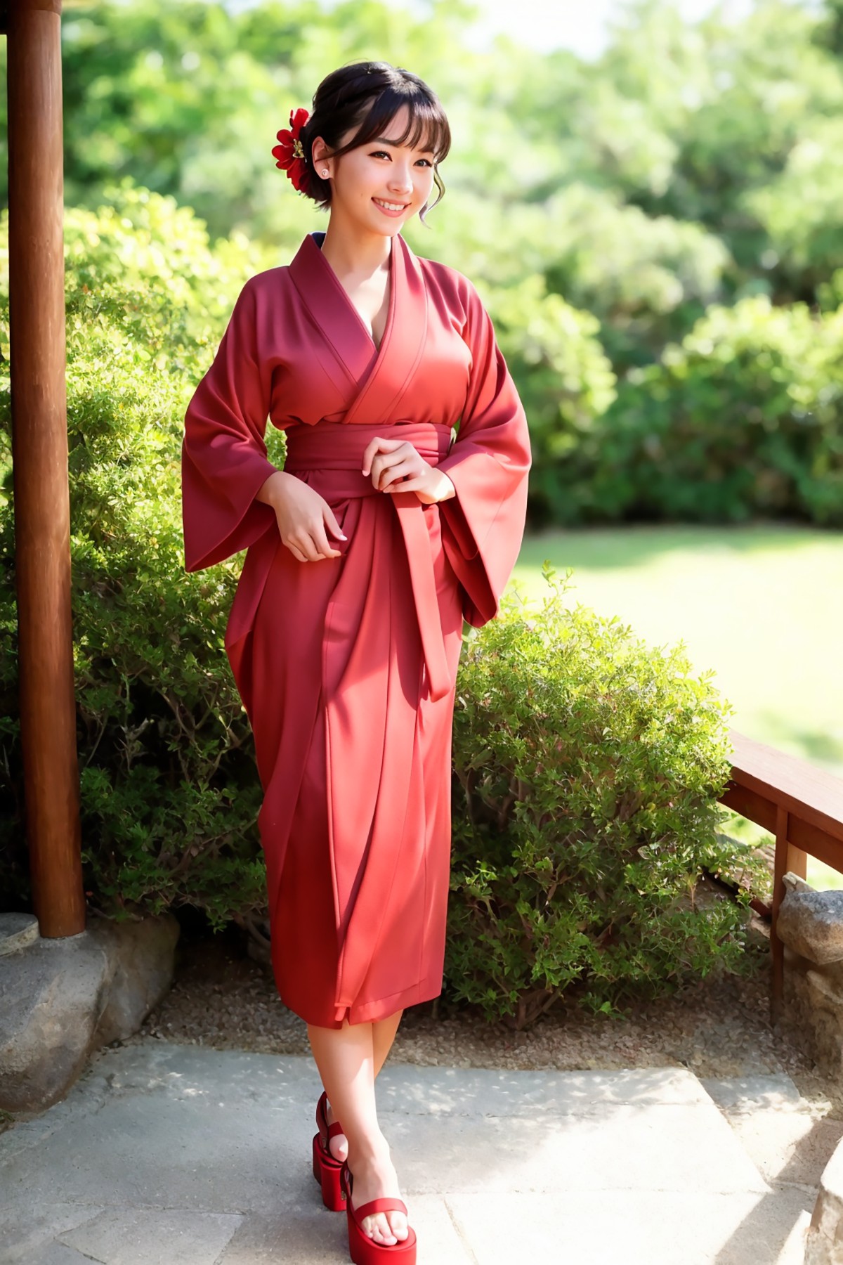 AIModel Vol.126 Silk Pastel Kimono-第1章-图片27