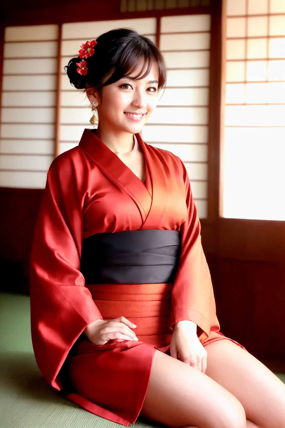 AIModel Vol.126 Silk Pastel Kimono-第1章-图片33