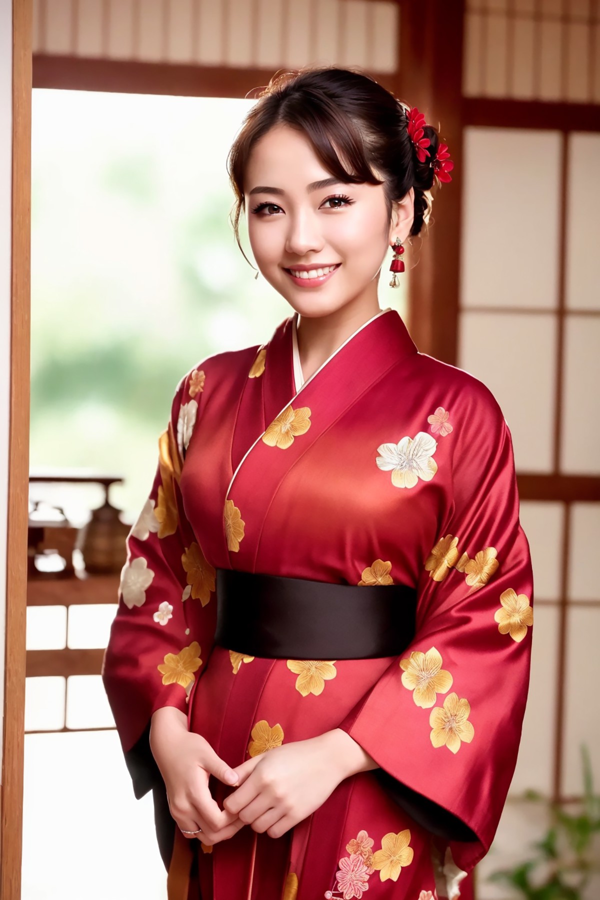 AIModel Vol.126 Silk Pastel Kimono-第1章-图片34